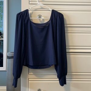 Navy Shein Top